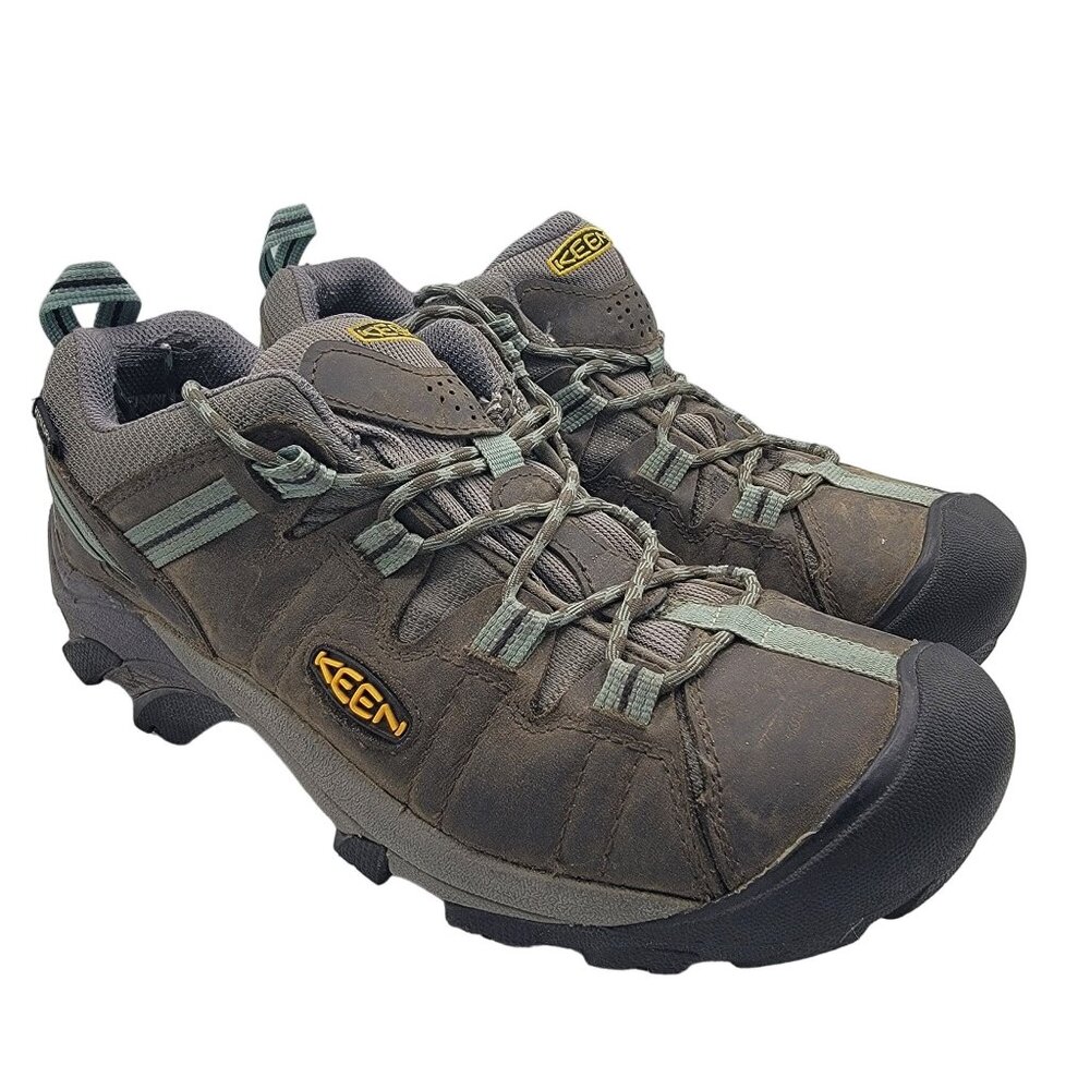 Keen Targhee II Womens 11 Brown Hiking Shoes Waterproof Outdoors Trails 1012244